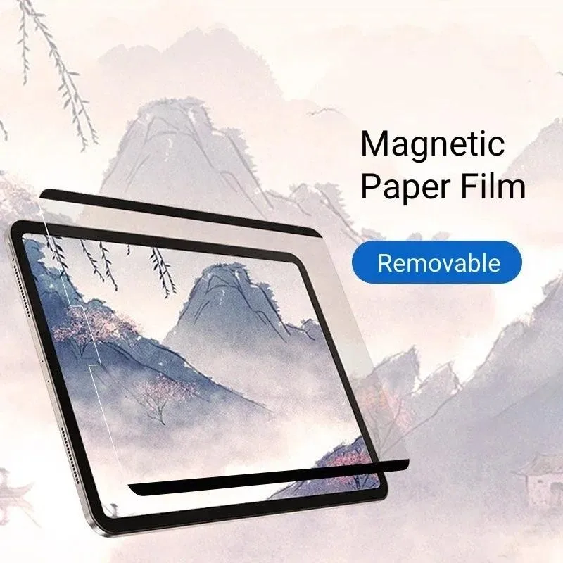 

Magnetic Paper Film for Xiaoxin Pad Pro GT 11.1" 2025 TB710FU for Lenovo Tab Idea 11 TB336ZU Tab K11 B11 M11 P12 12.7