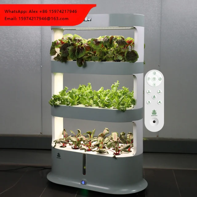 High Quality Grey Green Hydroponics Growing Fodder Systems Kit