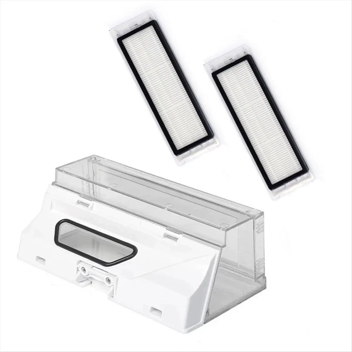 A1636Z Dust Box for T6 T4 S50 S52 S51 S55 Vacuum Cleaner Sweeping Robot Dust Bin Box Filter Accessories Spare Parts Reliable Qua