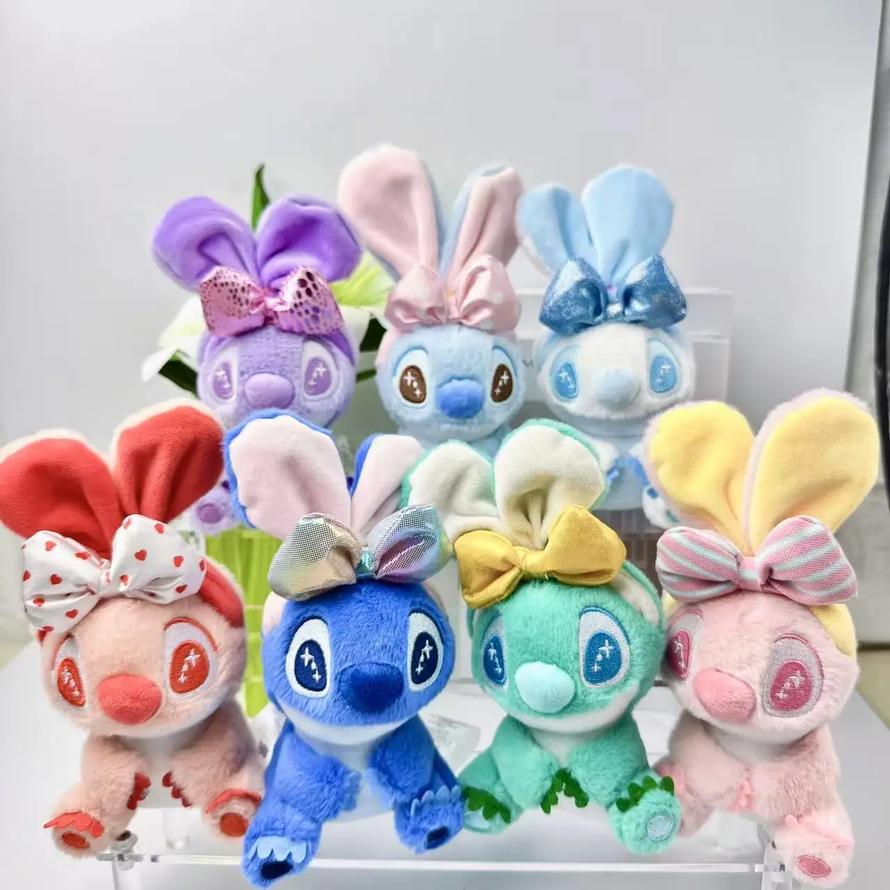 Disney 20cm Anime Figure point porte-clés point bonbons série en peluche porte-clés sac à dos pendentif à collectionner Surprise cadeaux d'anniversaire