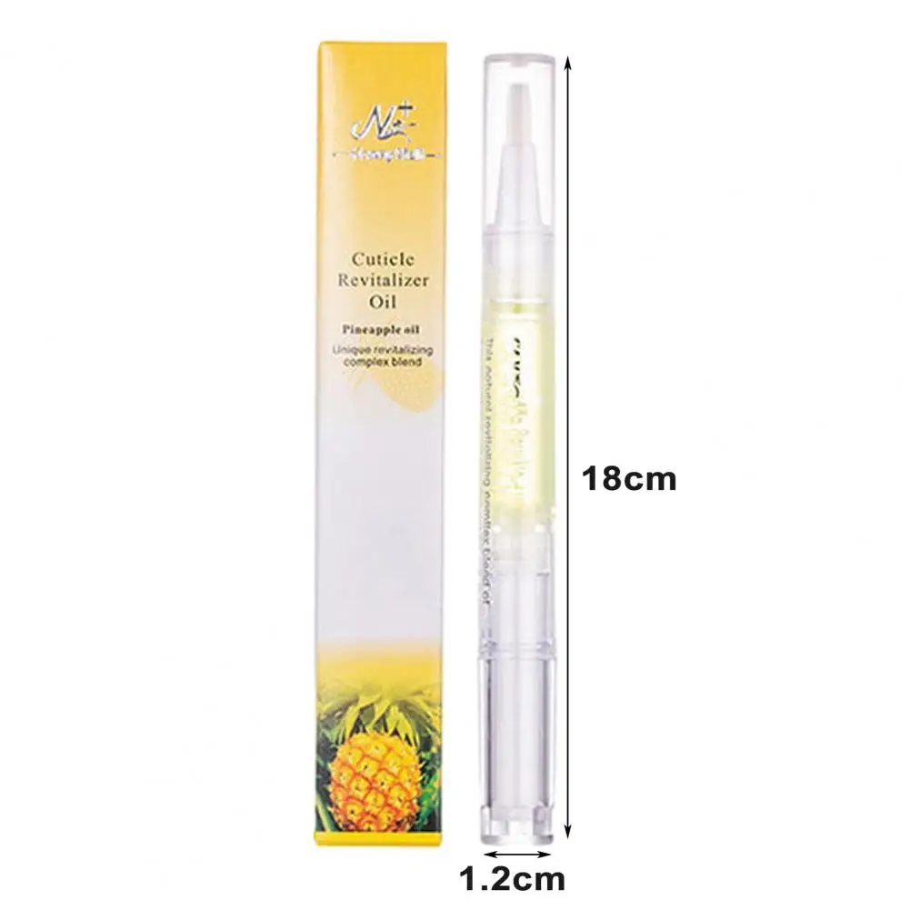 Moisturizing Nail Oil Nourishing Cuticle Oil Pen Set for Healthy Manicure Soften Revitalize Moisturize Nails with Nail for Shiny