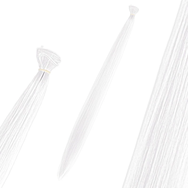 Parrucche cosplay colorate arcobaleno da donna 66 cm pezzi di capelli lunghi lisci festa di Halloween evidenziando parrucca accessori per costumi Anime Con