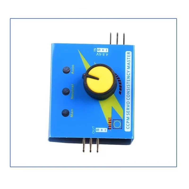 Simple servo tester, servo tester, model airplane motor test and electronic speed controller tester, three-level indicator light