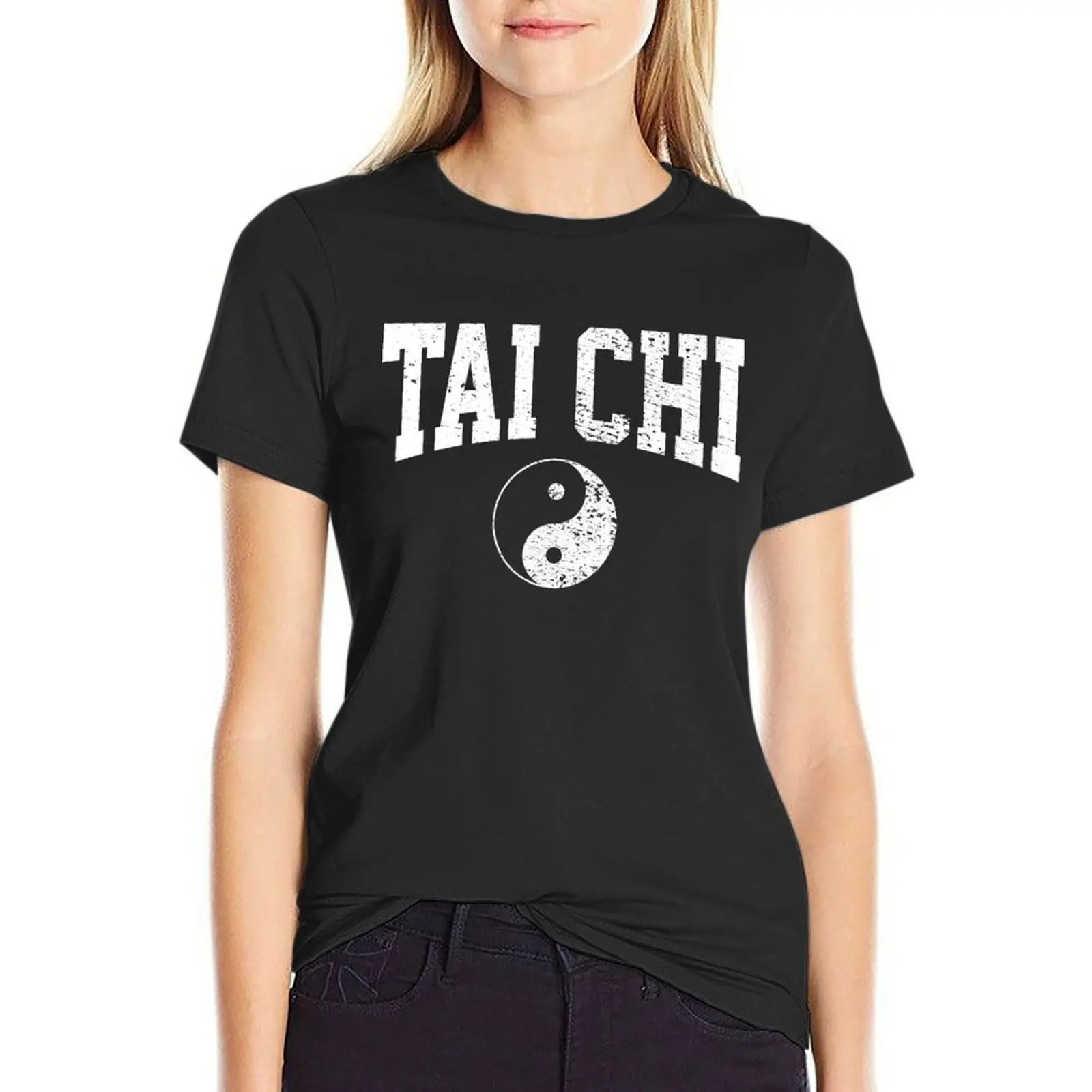 Tai Chi Ying Yang T-Shirt vintage clothes shirts graphic tees animal print shirt for girls designer clothes Women luxury