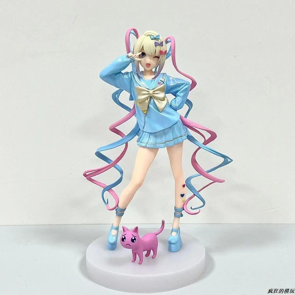 فتاة المحتاجة جرعة زائدة أنيمي الشكل المنبثقة موكب كانجيل PVC جمع نموذج kawaii الشكل عيد ميلاد اللعب