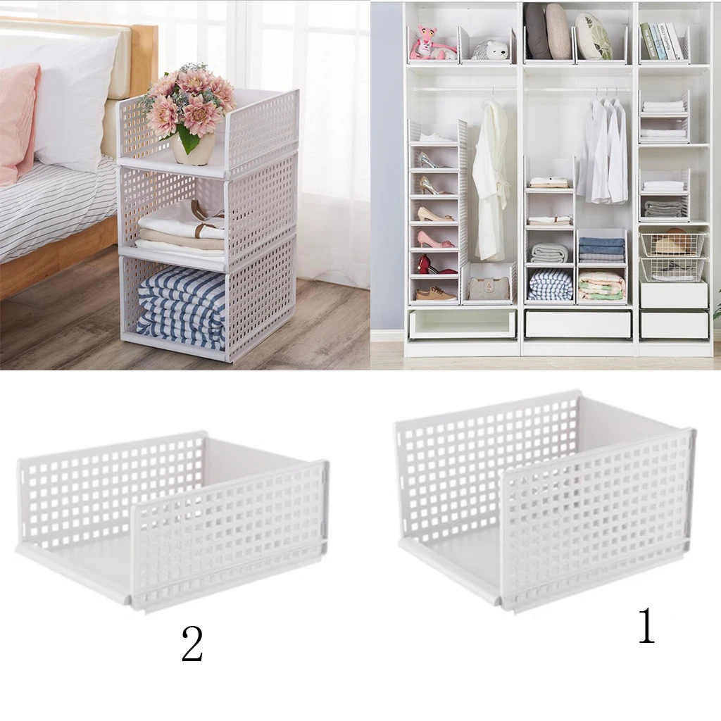 Portable Storage Shelf Cube Shelving Cubby Organizing Closet Toy Organizer