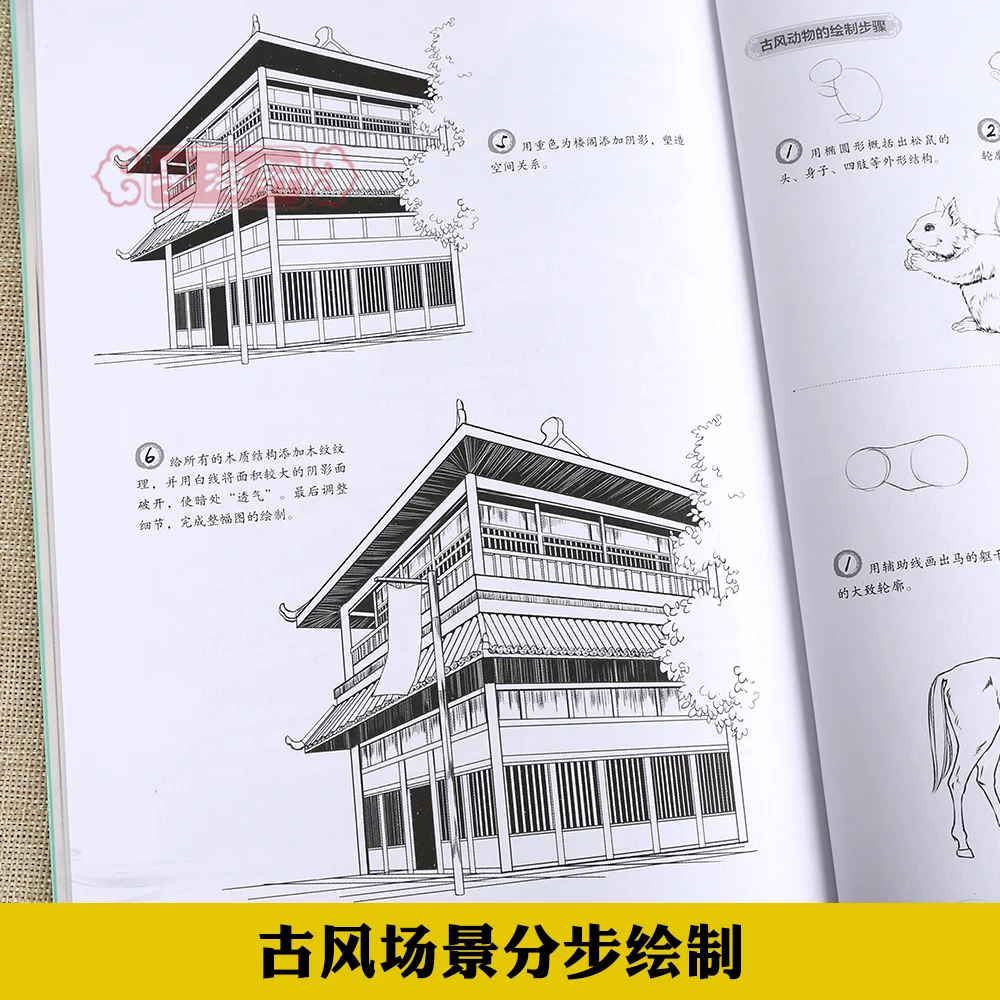 หนังสือเรียนพื้นฐานสำหรับการ์ตูนและตัวละครแอนิเมชั่นสไตล์โบราณ บทแนะนำการ์ตูนจีนสไตล์โบราณ