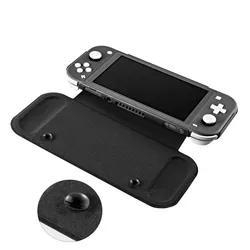 Flip Cover For Nintendo Switch Lite NS Mini Console Slim Shell Full Protective Case Ergonomic Handle Grip Adjustable Stand