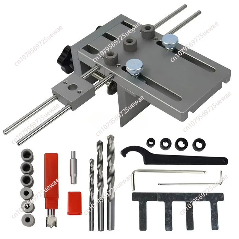 Woodworking Doweling Jig 6/8/10mm Puncher Locator Hole Drill Guide For Furniture Installation Connecting Position Tools