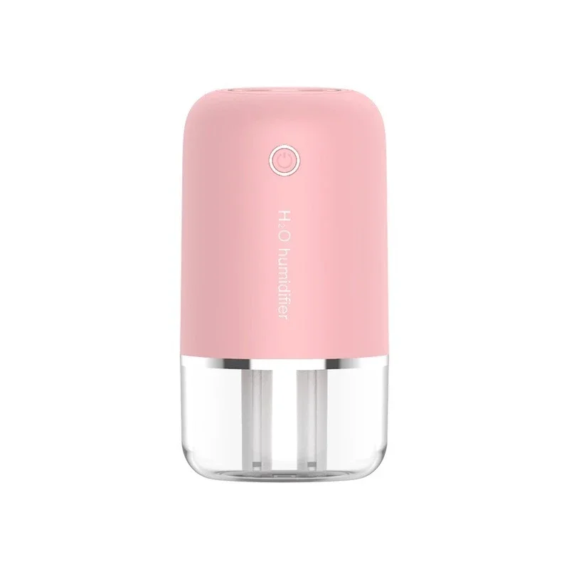 Silent Mini Humidifier  USB Air Humidifier Car Mist Diffuser Water Sprayer with Color LED Night Light for Office Bedroom