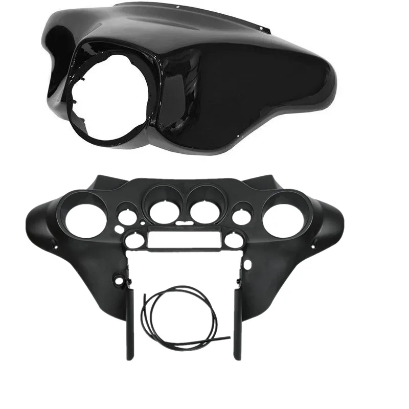 

Motorcycle ABS Batwing Inner Outer Fairing For Harley Touring Road King Electra Glide Street Glide 1996-2013 12