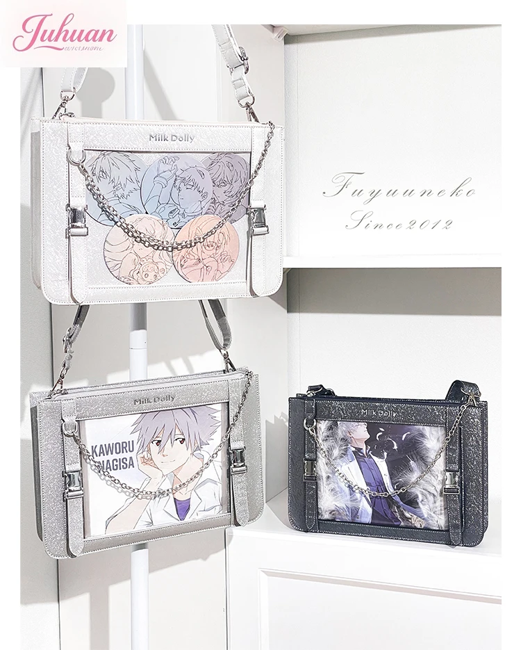 

Daily Academy Style Original Crossbody LTA Bag Women's Large Capacity Comic-Con Second Dimensional Social Animal Pain Bag Female