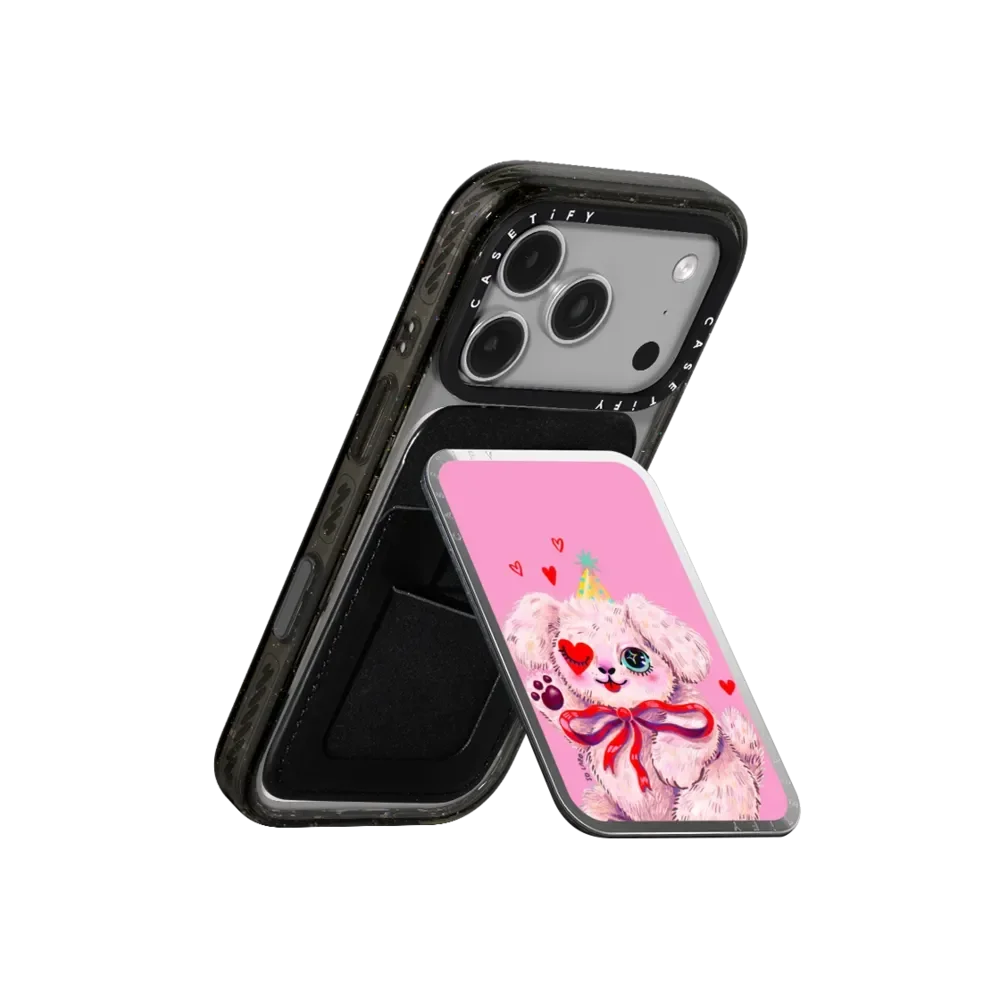 CASETiFY Animal Circus Cartoon Series Magnetic Phone Holder Card Pack for iPhone 17 16 15 14 13 12 11for Samsung S25 S26 A57 A36 view 3