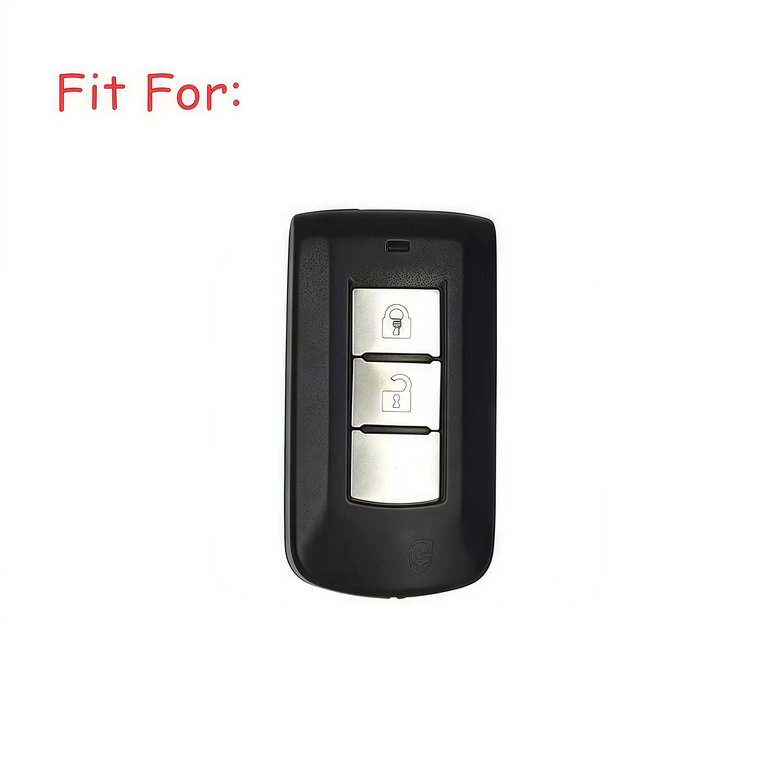 

Чехол для ключей из углеродного волокна с крышкой для кнопок для MITSUBISHI OUTLANDER 3 Lancer 10 L200 ASX Colt Pajero sport ECLIPSE CROSS