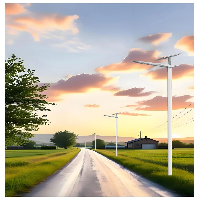 Laihong IP65 60W 80W Install Waterproof Outdoor LED All in One Two Integrated Solar Panel Power Street Road Garden Lamp view 3