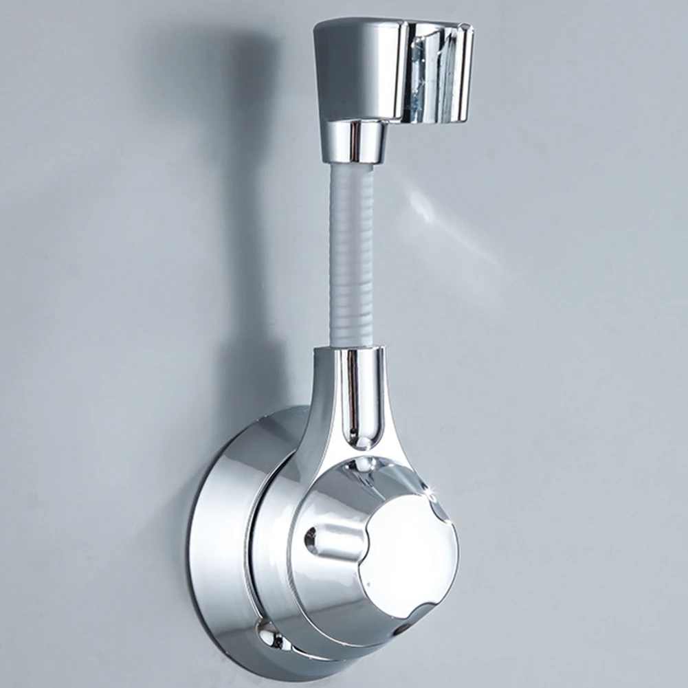 

Wall Mount Holder Shower Head Vacuum Suction ABS Adjustable For Most Shower Head Reliable Replacement High Quality