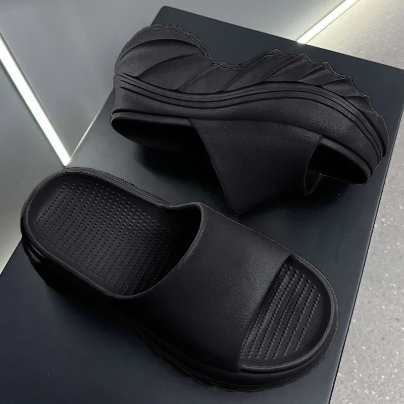 Women's Slippers, Women's Summer Outer Wear Slippers, Women New Thick-Soled Eva Slipper, Soft-Soled Home Sandals, Sandals Women