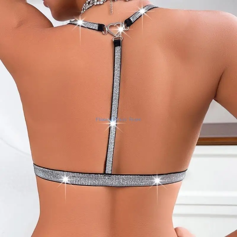 652B حمالة صدر بدون خياطة حمالة صدر بدون ظهر إغلاق أمامي حمالات صدر دانتيل مزخرفة بالزهور حمالة صدر لاسلكية Bralette علوية رسن #2