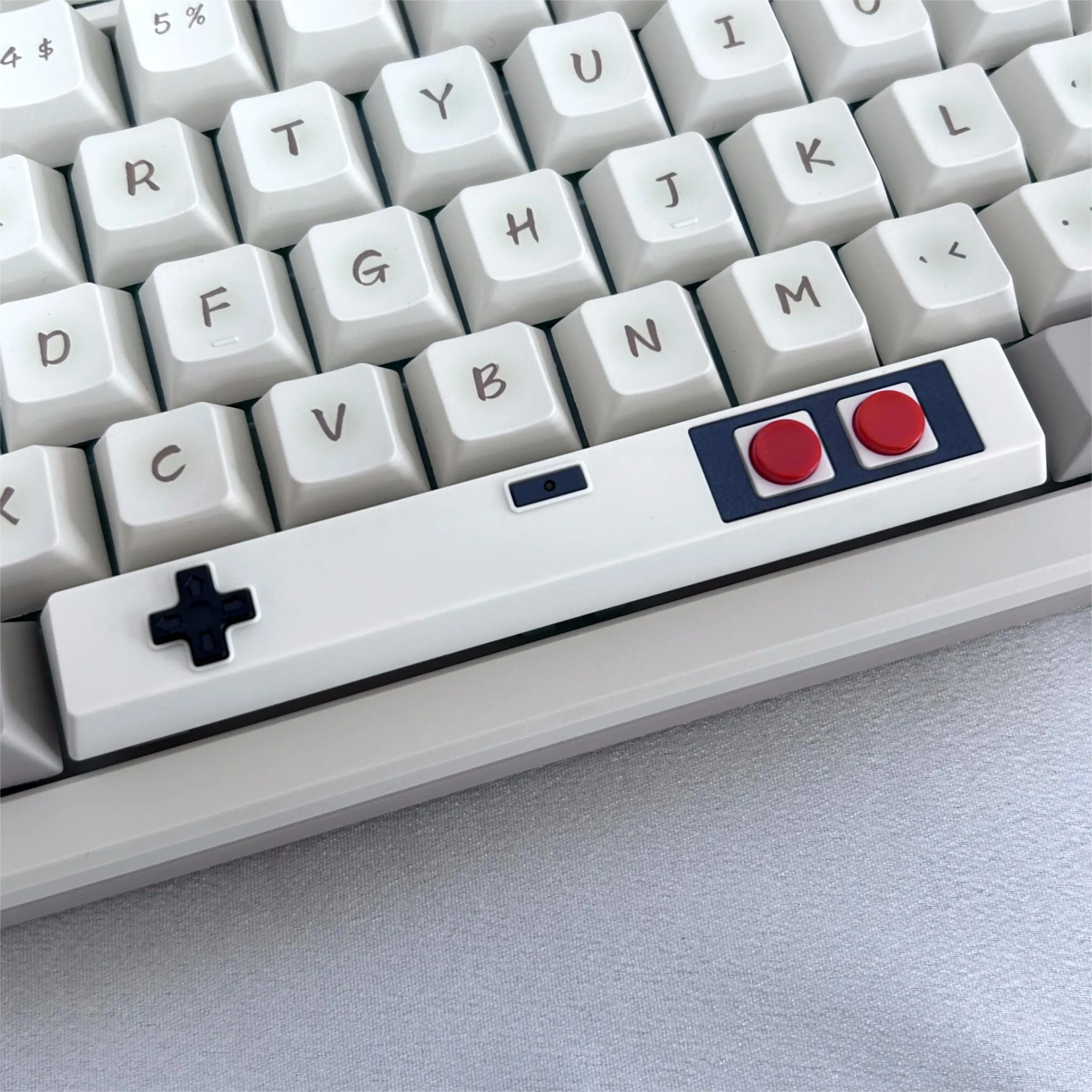 K11 Retro Spacebar Cap Personalized 6.25U Cherry Height Cross Axis Mechanical Keyboard Keycap Childhood Classic 3D Key Cap