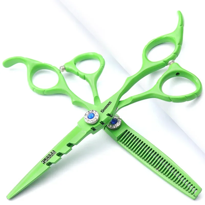 SHARONDS Hairdressing Scissors 6 Inch Genuine Hair Clipper for Professional Thinning Hair Cutting Tools Styling Hair Scissors