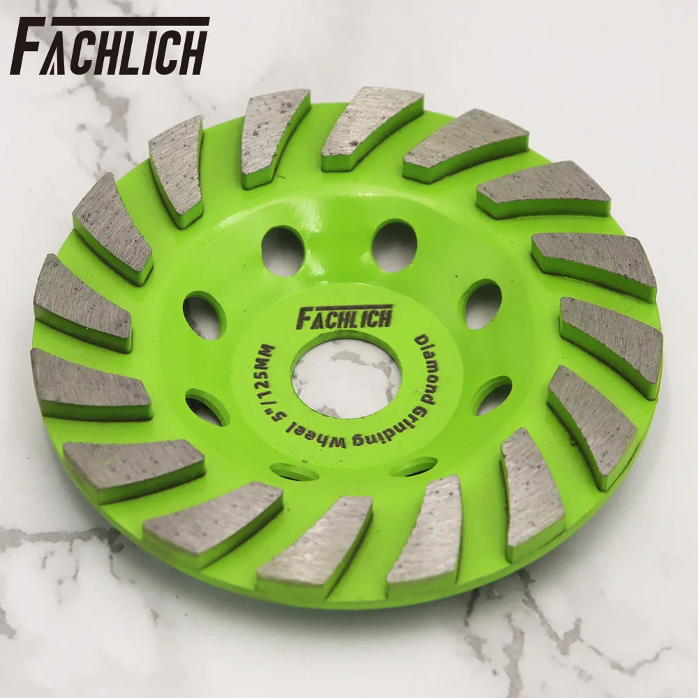 FACHLICH 1pc 100/115/125mm Diamond Grinding Wheel Stone Brick Granite Concrete Polishing Disc Cup Wheel Abrasive Tools