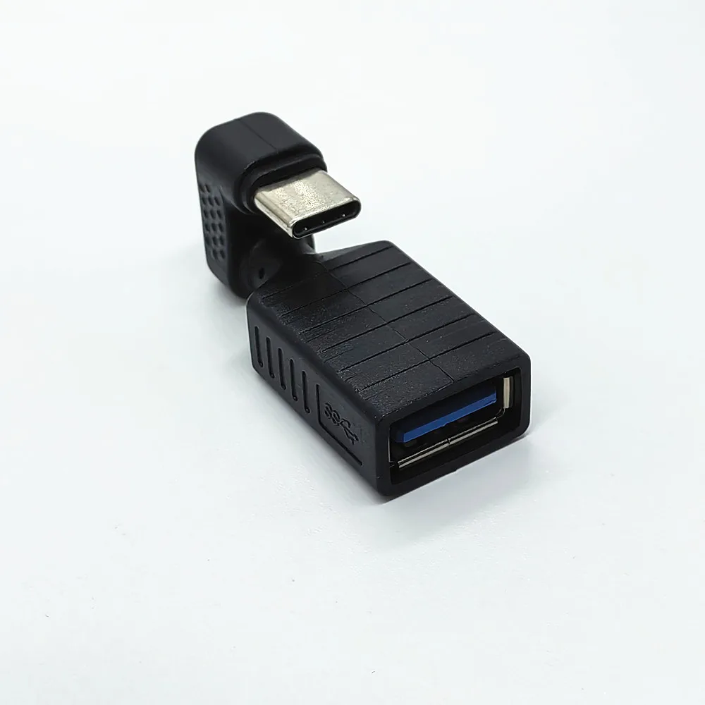 

Type C OTG Adapter 180 Degree Up Down Angle USB 3.0 Interface Converter Adapter for Smart Phones Tables Connector