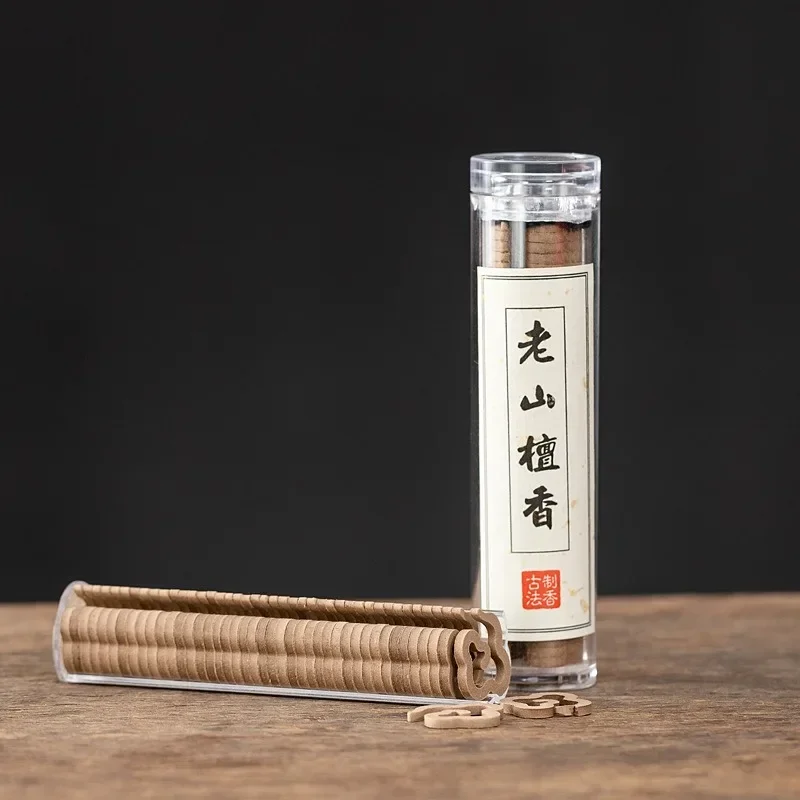 1 Bottle Pure Natural Disk Incense Incense for Mini Incense Burner Meditation Reed Diffuser Plant Extract Sandalwood Incense