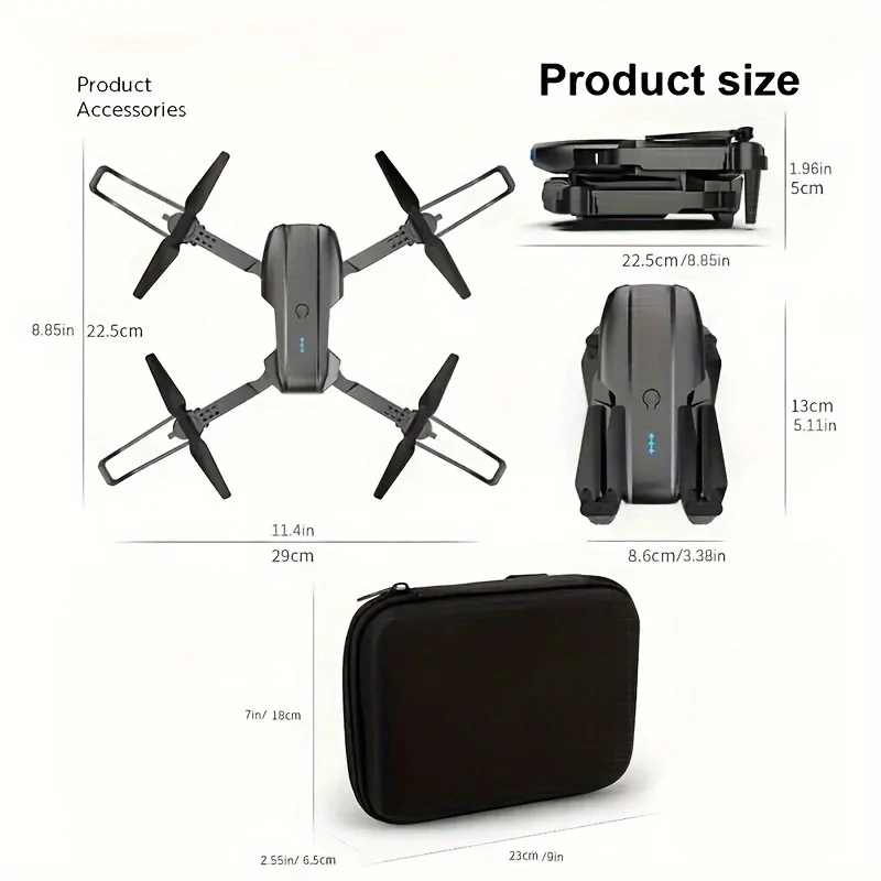 Thumbnail 2 - #10 Latest Foldable RC Quadcopters Offers