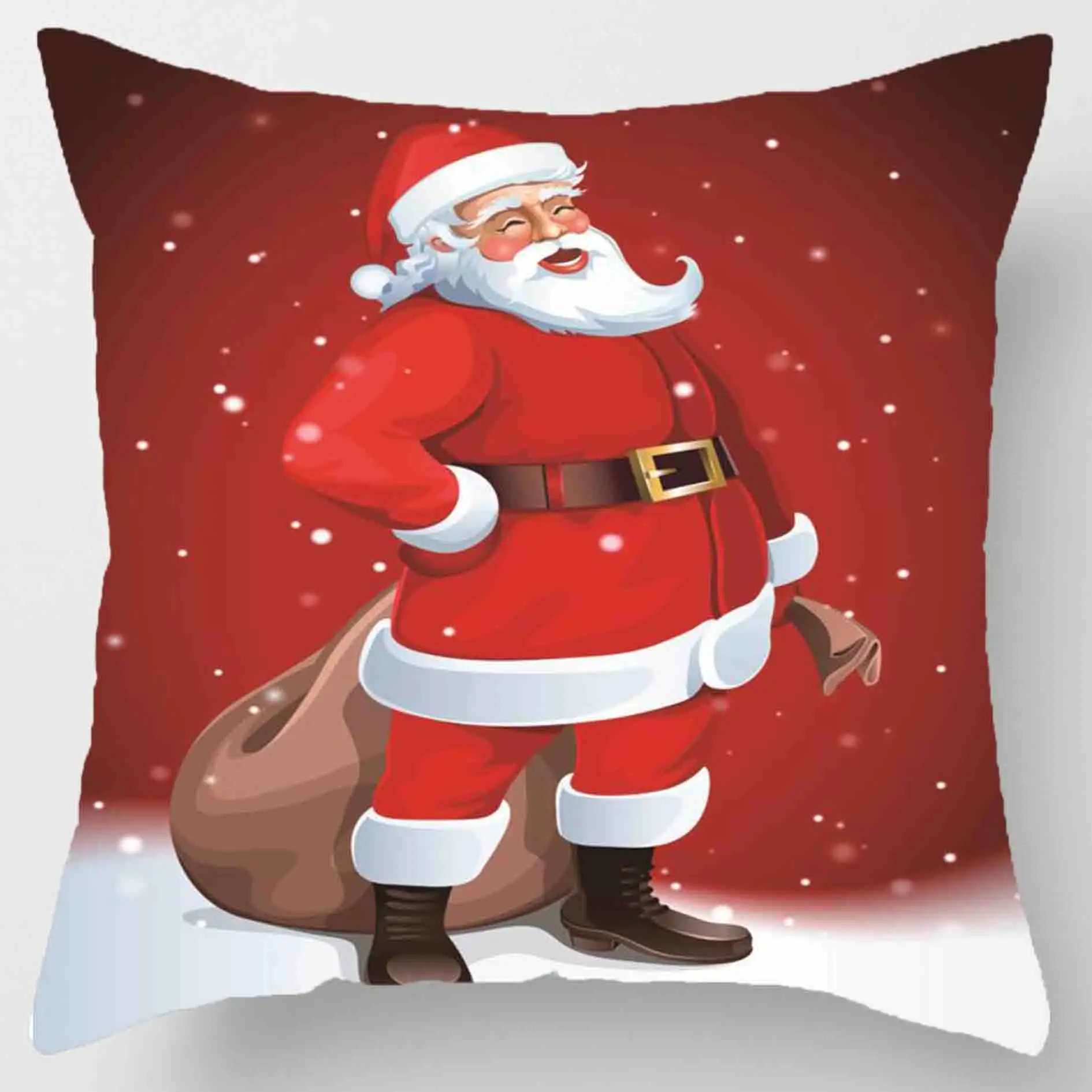 Christmas cushion set 45* 45cm pillowcase Christmas ornaments suitable for home Navidad Noel Christmas gifts Christmas ornaments