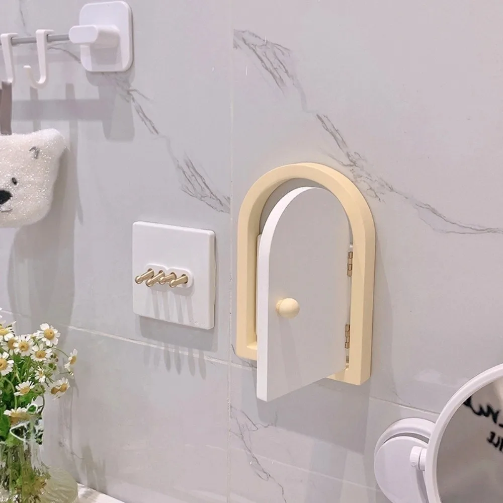 

Cute Small Door Switch Stickers Wall Decoration Dustproof Switch Frame Covers Switch Decorative Frame Home