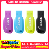 100% Original USB 3.2 Sandisk USB Flash Drive CZ410 pendrive 32GB 64GB 128GB High Speed Mini U Disk Tiny Memory USB Stick