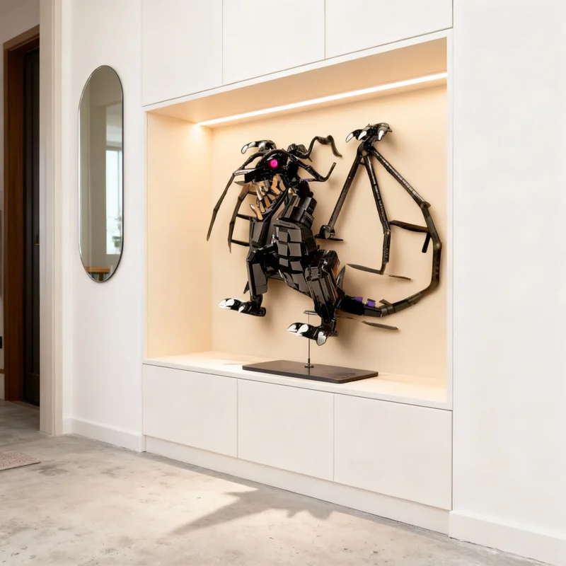 

720pcs MOC Overlord Dragon Ninjia Model Building Blocks Toy Construction Assemble Christmas Gift DIY Creative Idea Education