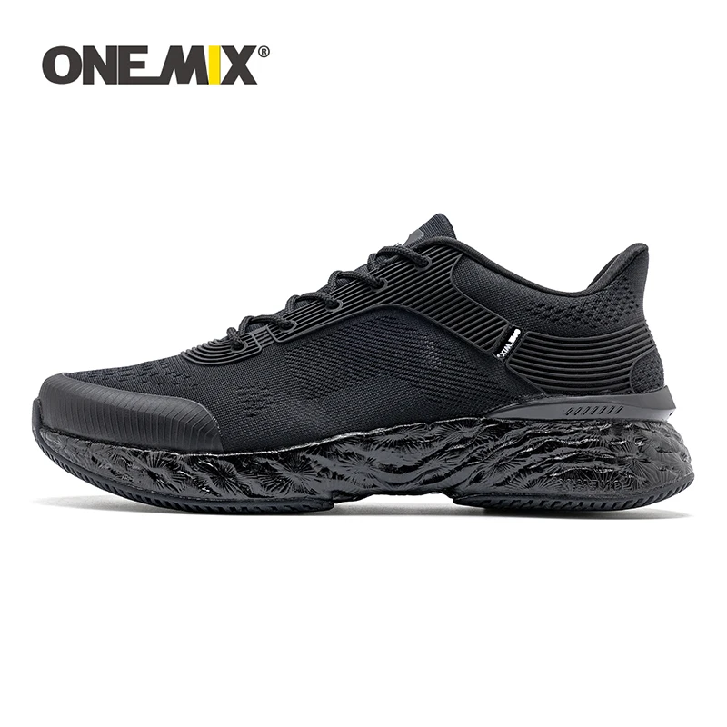 ONEMIX 2024 męskie trampki oddychające zasznurowane siatkowe buty sportowe modne buty do biegania na co dzień na świeżym powietrzu Walking damskie