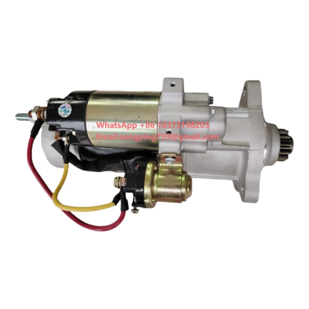 

Стартер 24В 12Т, высококачественные запчасти для строительной техники, для экскаваторов EC240BLC, EC290BLC, EC300D, EC700BLC, EC950E