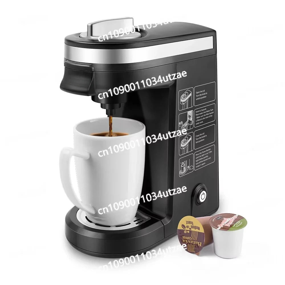 Kitchen Lex American Kcup Capsule Coffee Machine Home Hotel Single Cup Coffee Powder Brewing Cross-border Foreign Trade