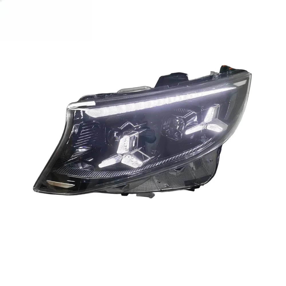 Car Lamps Assembly for 2016-2023 Mercedes-Benz W447 V260 V300 Upgrade LED Auto Headlights Projector Lens Accessories