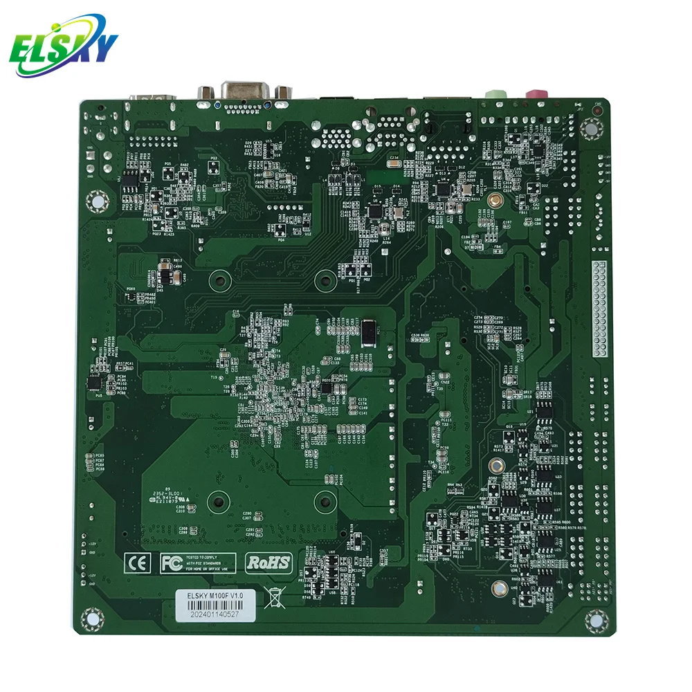 Новая материнская плата ELSKY Combo для компьютеров M100F с процессором Alder Lake N100 N97 N95 N305 DDR4 до 16 ГБ 2/6/10*COM VGA/DP HD_MI L