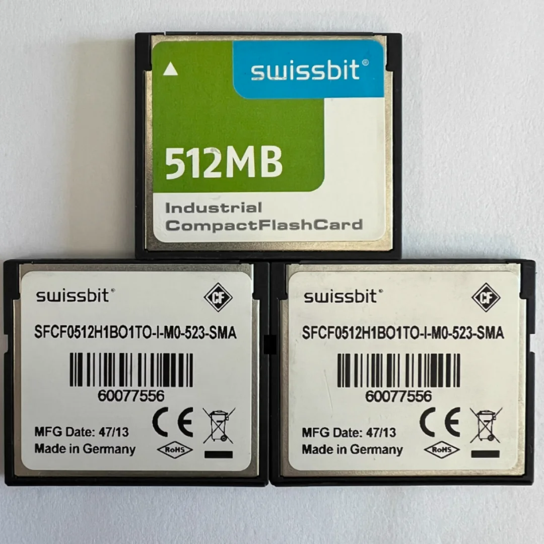 

Original SWISSBIT B&R CF 512M industrial-grade memory card for CNC machine tool machining center system