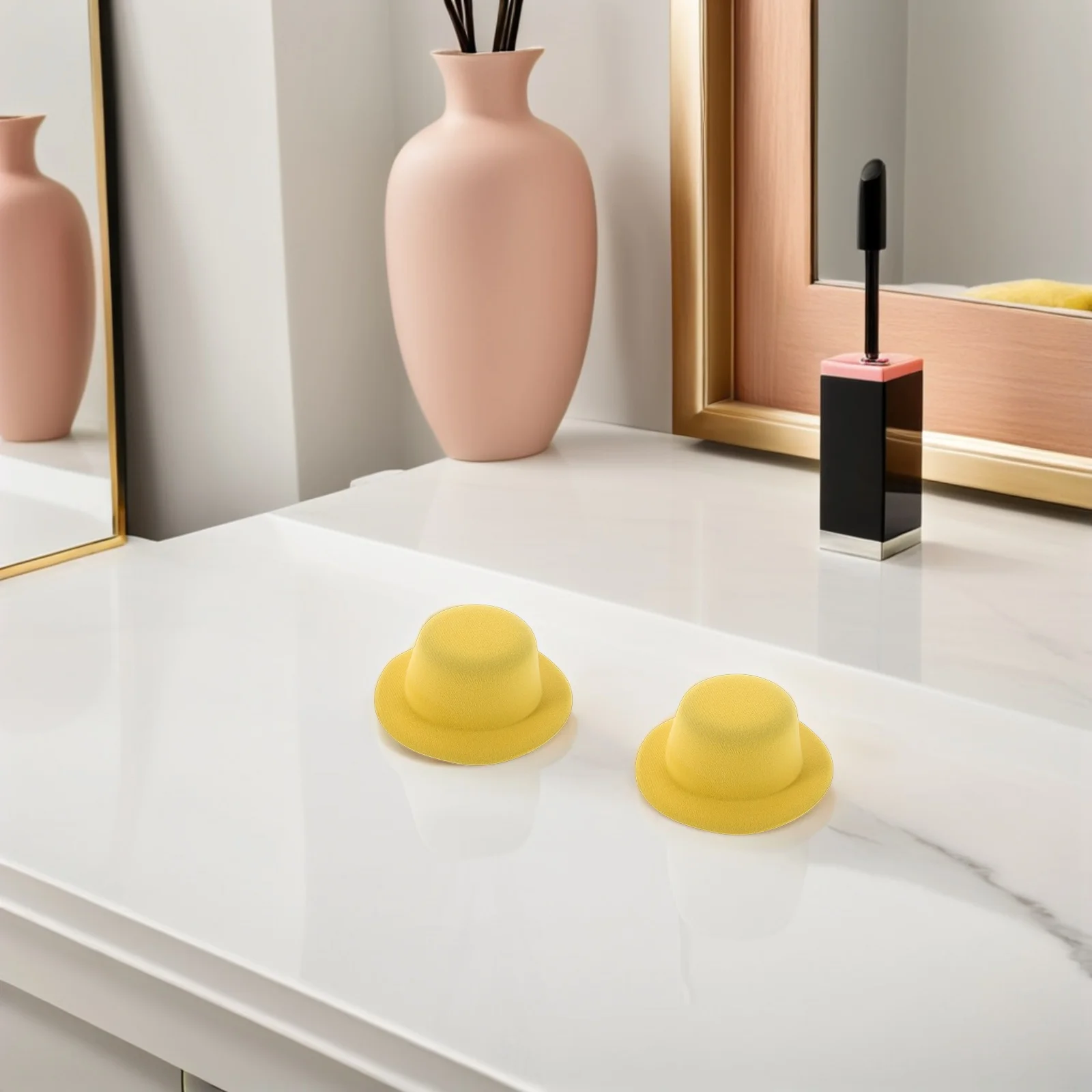 

10Pcs Handmade Mini Hat Blanks: Unique Lightweight Craft Topper for DIY Hair Accessories Holiday Decor Pet Costume Small Bowler