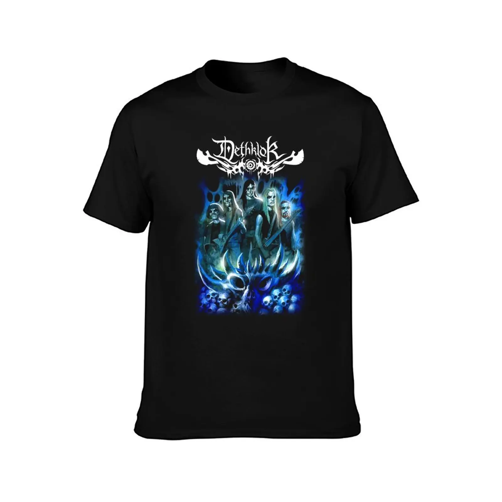 Dethklok Metalocalypse T-Shirt Street Style Casual Tee Shirt T-Shirt