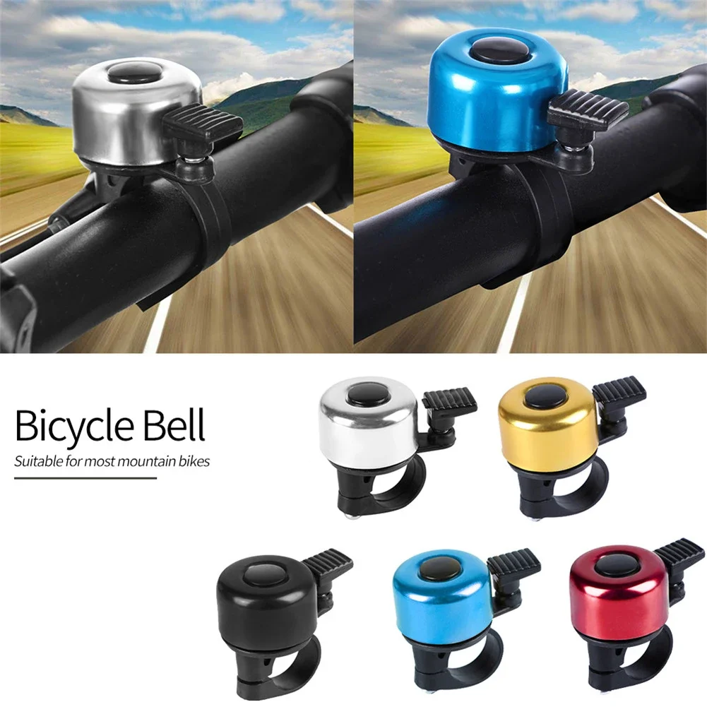 Fahrrad klingel Aluminium legierung Mountainbike Horn Sound Sicherheits alarm des Fahrrad lenkers Legierung sring Fahrrad lautsprecher Fahrrad zubehör