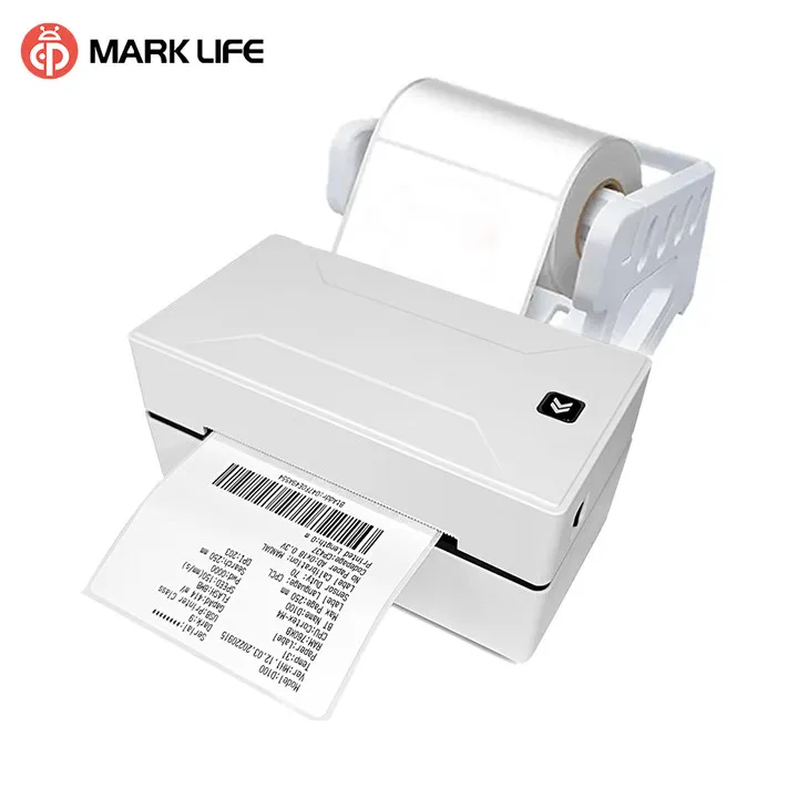 Marklife Thermal Printer D100 Portable Bluetooth Small Shipping Wireless 4X6inch Label Printer Support Android Mac iOS Windows