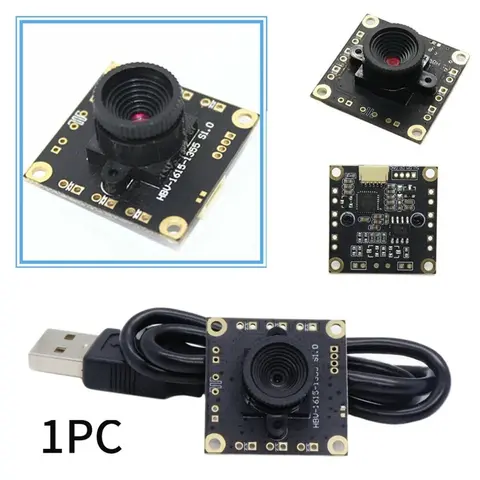 OV9726 USB Camera Module 70° 2.8mm, Fixed Focus Webcam Board, Plug and Play Free Driver for PC DIY