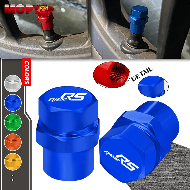 For BMW R1200RS R1200RT R1200 RS/RT Motorcycle Tire Valve Air Port Stem Cover Cap Plug Accessories r1200rs r1200rt