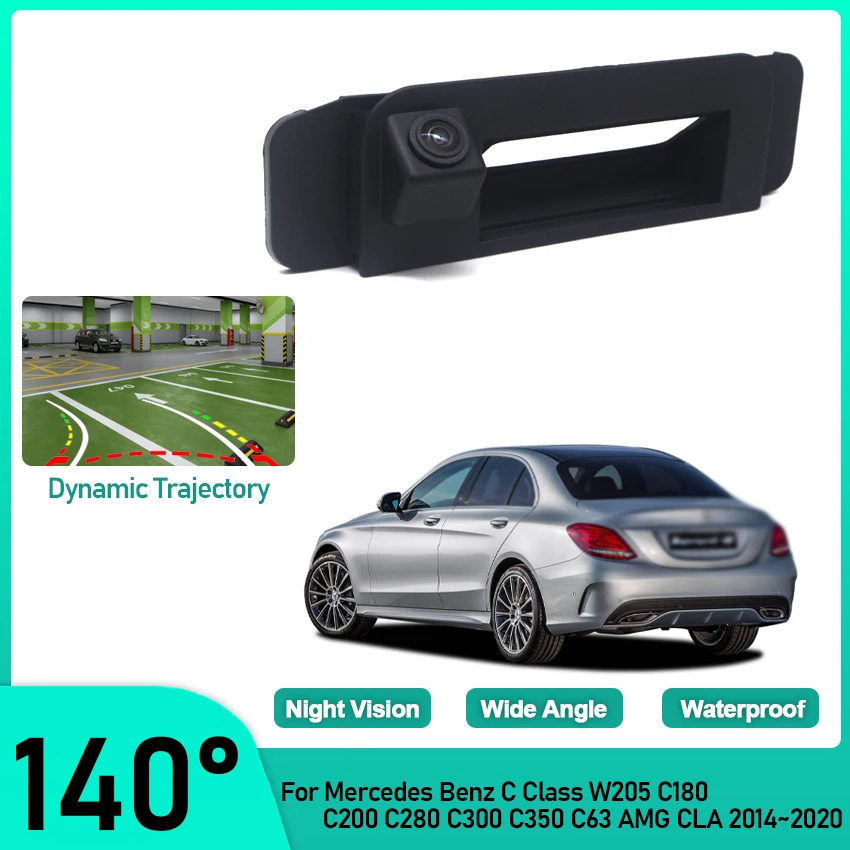 HD Rear View Camera For Mercedes Benz classe CLA C118 C117 X117 2012 ~ 2020 CCD Night Parking Backup Reversing Camera Trunk