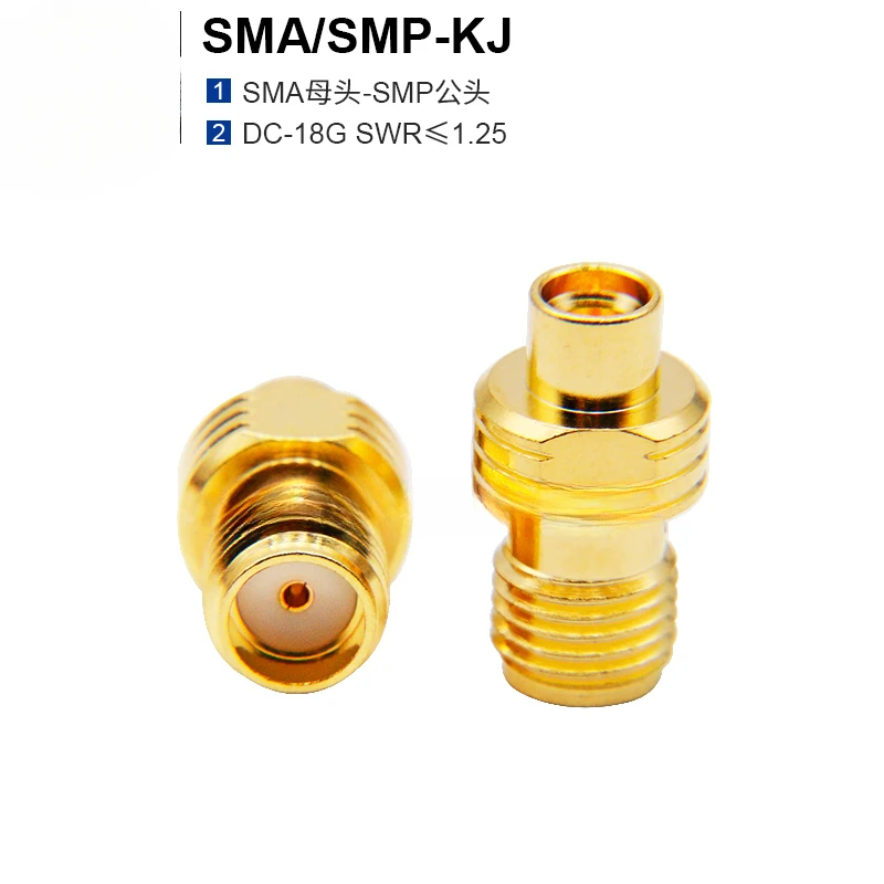 High Frequency Adapter SMA/SMP-KJ Female To Male GPO 0-18G