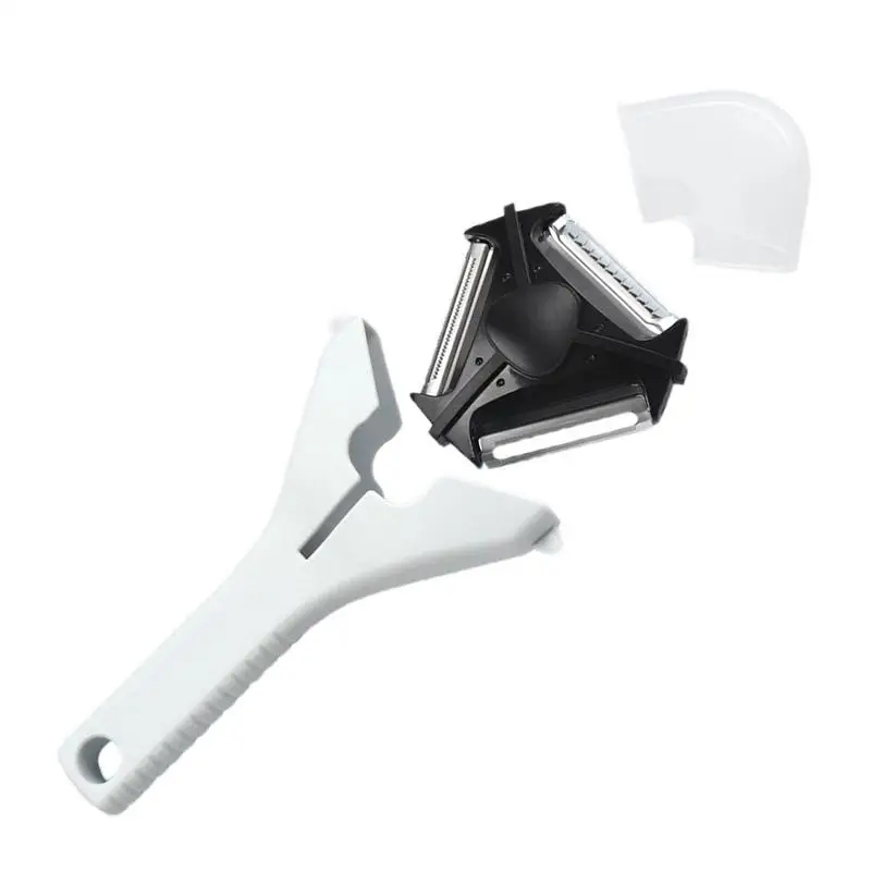 

Vegetable Peeler Multifunctional Veggie Peeler Ergonomic Handle Grater Slicer Tool For Potatoes Carrots Pears Kitchen Gadgets