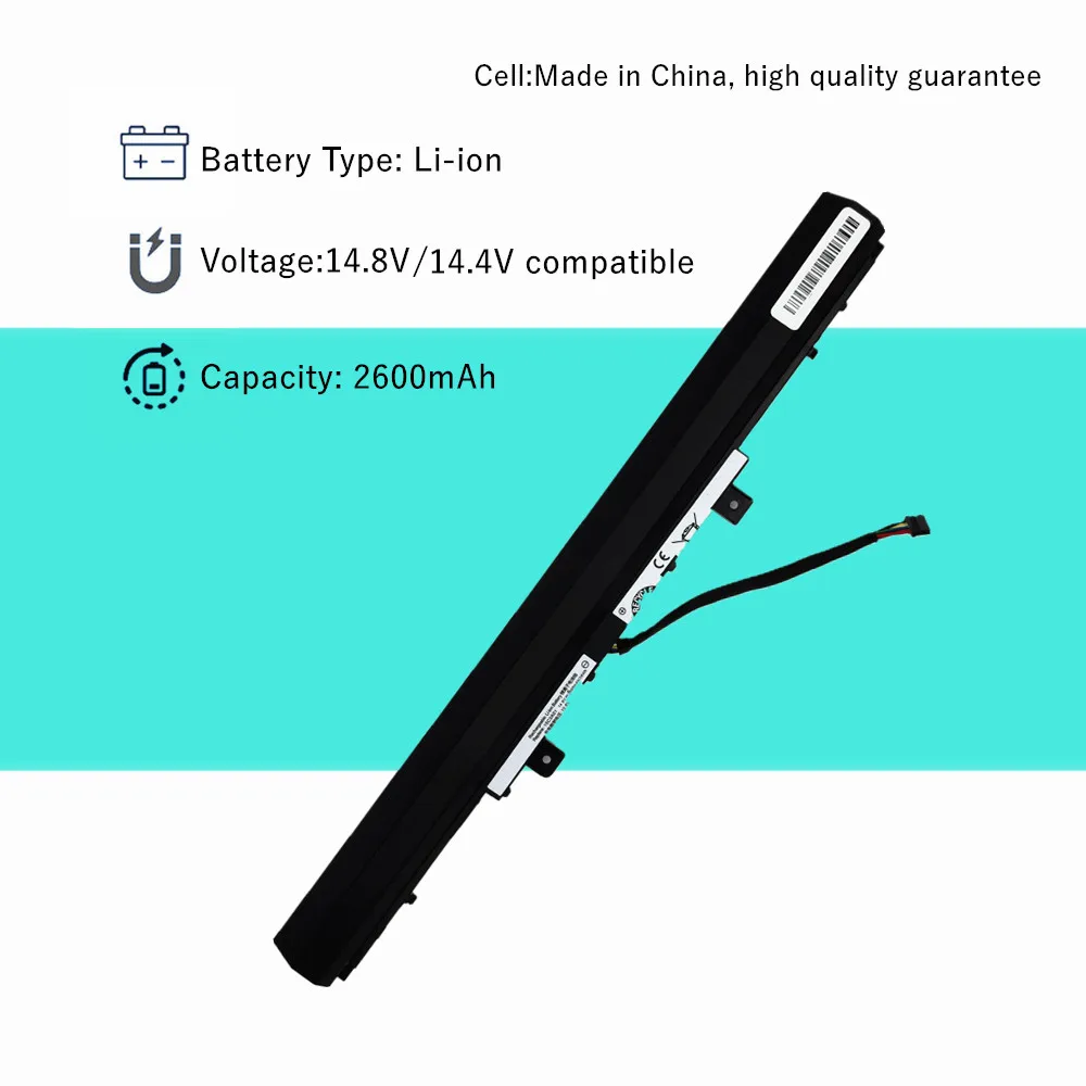 L15C3A01 L15L4A02 Battery For Lenovo Ideapad V110 V310 L15S4A02 L15C4A02 L15C4E01 L15L3A02 L15S3A01 V310-14IKB V510 V510-14IKB