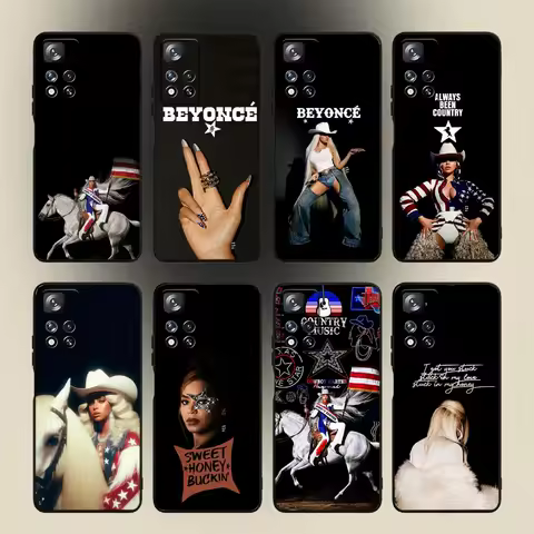B-Beyonce Cowboy Carter Phone Case For Samsung Galaxy A20,A21s,A22,A31,A32,A52,A53,A72,73,A80,A91 Soft Black Cover