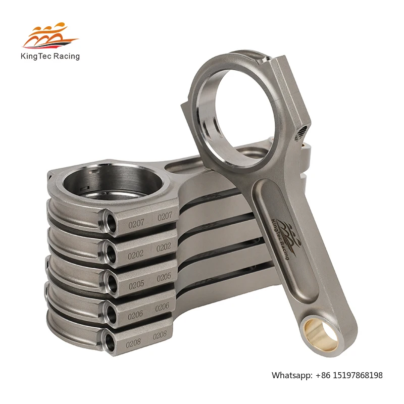 KingTec Racing EA839 Forged Connecting Rods for Audi RS4 RS5 Porsche Panamera II DECA 2.9 V6 TFSI Engine